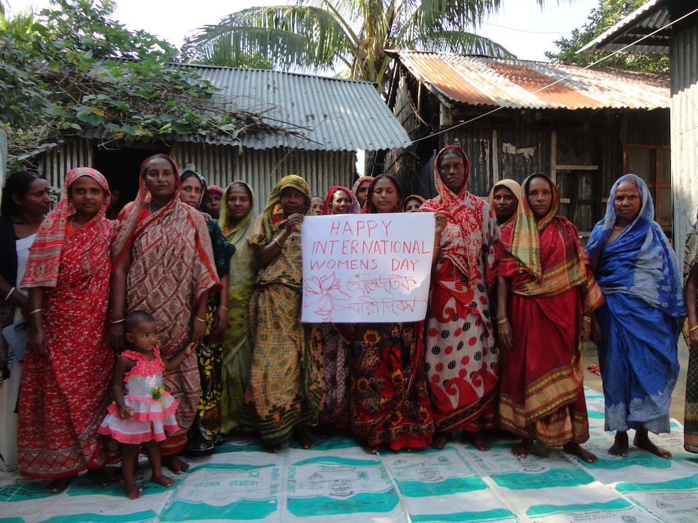 Women's group in India wishing you a Happy International Women's Day