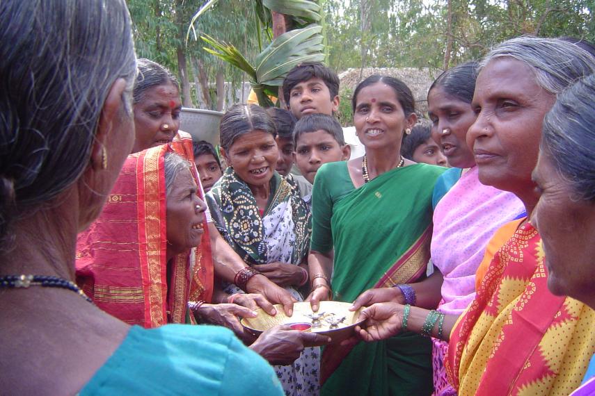 Women group in India