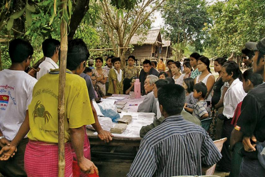 Atelier avec les communautés villageoises