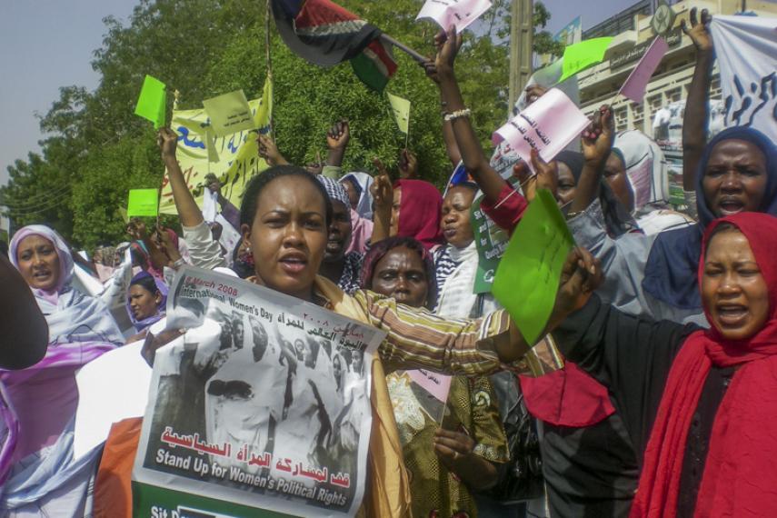 Manifestation à Khartoum 