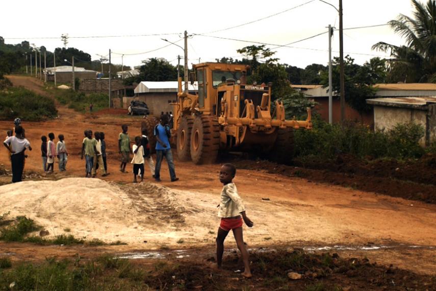 Communauté affectée par l'accaparement des terres en Afrique de l'Ouest