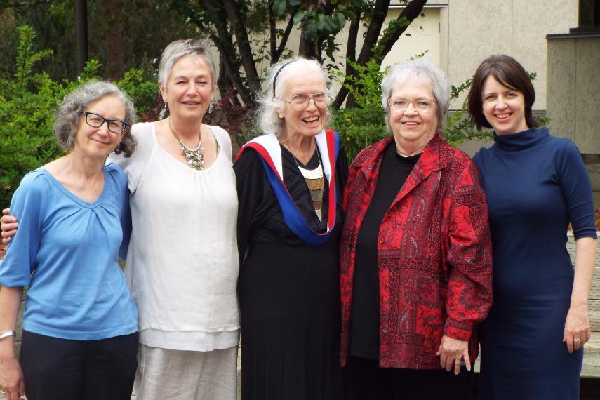 Dr. Margaret Phillips with friends