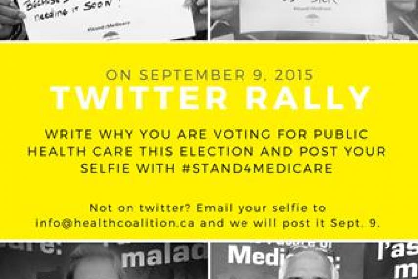 Twitter Rally poster