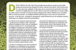 Page couverture du rapport annuel 2011