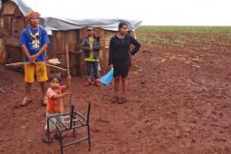 Farmers expelled from their land