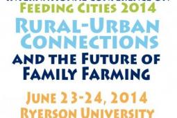 Feeding cities - Conference