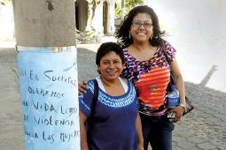 Angélica Rivas and Veronica Zalazar