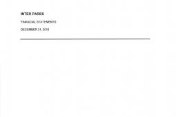 2016 financial statements