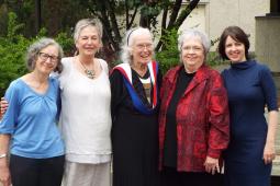 Dr. Margaret Phillips with friends