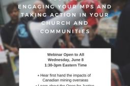 Open for Justice webinar poster