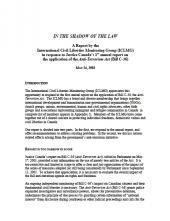 2003 Report cover