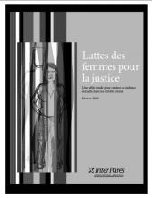 Page couverture de la publication occasionalle Février 2009