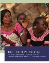 Couverture du rapport Creuser plus loin