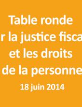 Table ronde sur la justice économique