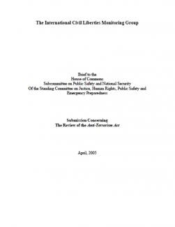 2005 Presentation cover