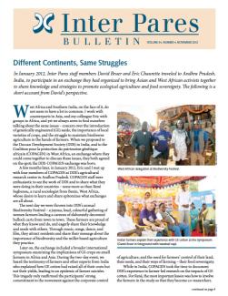 November 2012 Bulletin Cover