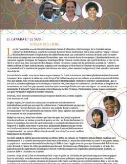 Page couverture du rapport annuel 2012