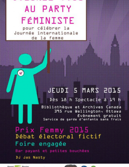 Affiche de la Journée internationale des femmes