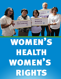 Women's Health Women's Rights 2018 Speaking Tour